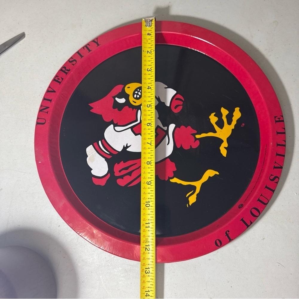University of Louisville Cardinal Tray - Picture 2 of 3